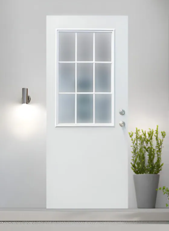 Puerta de acceso 9 Luces
